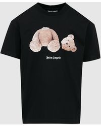 Palm Angels Bear Graphic T-shirt Black