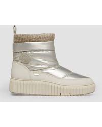 S.oliver - Warm Gefütterte Boots Mit Metallic-Effekt - Lyst