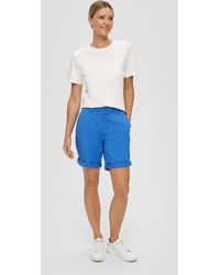 S.oliver - Regular: Shorts aus Baumwollstretch - Lyst