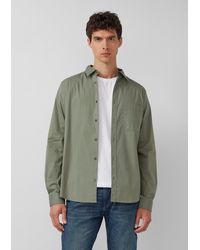 S.oliver - Slim Fit: Gemustertes Hemd mit Kentkragen - Lyst