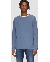 QS - Locker gestrickter Pullover mit Waschung - Lyst