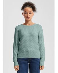 QS - Strukturierter Pullover - Lyst