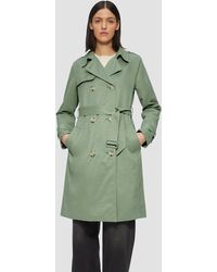 S.oliver - Trenchcoat mit Streifen-Futter - Lyst