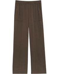 Comma, - Marlenehose Mit Elastischem Bund - Lyst