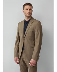 S.oliver - S.O PURE: Feines Anzug-Sakko aus Stretch-Gewebe - Lyst