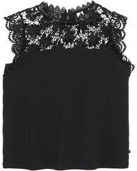 QS - Top Mit Spitze - Lyst