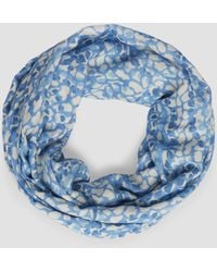 S.oliver - Loop-Schal aus Viskose mit All-over-Print - Lyst
