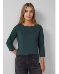 S.oliver - T-Shirt aus Baumwolle im Slim Fit - Lyst