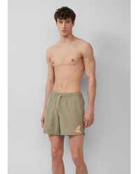 S.oliver - Badeshorts mit Artwork und Eingrifftaschen - Lyst