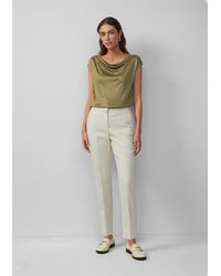 S.oliver - Cigarette-Pants im Slim Fit mit elastischem Bund - Lyst