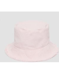 S.oliver - Bucket-Hat aus Canvas mit Fransen - Lyst