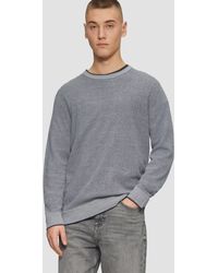 QS - Strickpullover in Melange-Optik - Lyst