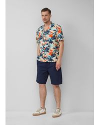 S.oliver - Detroit: Chino-Bermuda im Relaxed Fit mit Elastikbund - Lyst