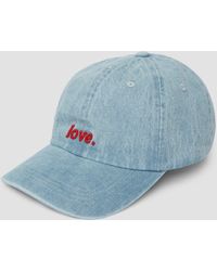 S.oliver - Cap aus Baumwolle mit Stickerei - Lyst