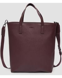 S.oliver - Shopper aus Lederimitat mit abnehmbarem Logo-Schulterriemen - Lyst