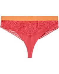 S.oliver - String Mit Spitzen-Details - Lyst