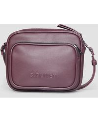S.oliver - Große Camera-Bag in Leder-Optik - Lyst