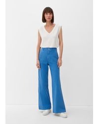 S.oliver - Jeans Suri / Regular Fit / High Rise / Wide Leg - Lyst