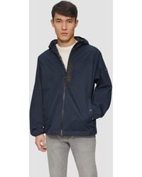 S.oliver - Sportive Jacke mit Kapuze und Logo-Details - Lyst