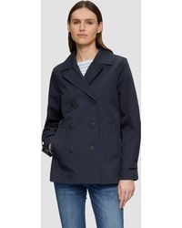 S.oliver - Wasserabweisende Cabanjacke mit Riegeldetail am Ärmel - Lyst
