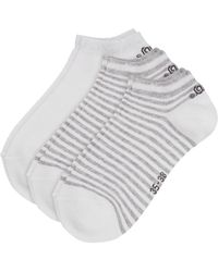 S.oliver 3er-Pack Sneakersocken - Weiß