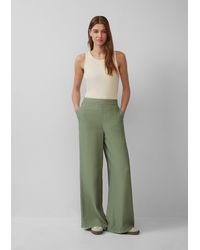 S.oliver - Wide-Leg-Hose im Loose Fit mit Elastikbund - Lyst