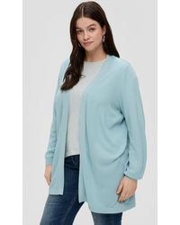 QS - Longcardigan aus Strick - Lyst