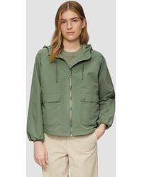 S.oliver - Leichte Outdoor-Jacke im Relaxed Fit mit Fledermausärmeln und Kapuze - Lyst