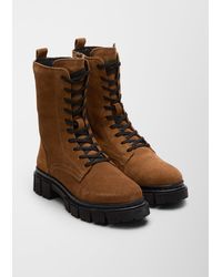 S.oliver - Warm gefütterte Lederstiefel - Lyst