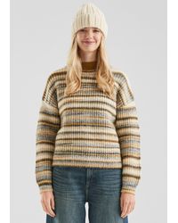 QS - Weicher Pullover in bunter Multimelange Optik - Lyst