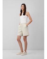 S.oliver - Shorts aus Scuba mit Ziernaht - Lyst