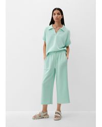 S.oliver - Relaxed: Culotte aus Modalmix - Lyst