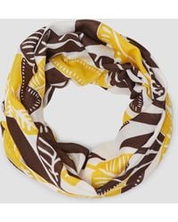 S.oliver - Loop-Schal aus Viskose mit floralem Muster - Lyst