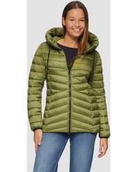S.oliver - Leichte Steppjacke mit Logo-Kapuze - Lyst