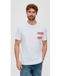 S.oliver - Baumwoll-T-Shirt mit EM-Print - Lyst