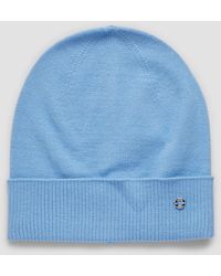 S.oliver - Mütze aus Feinstrick mit Logo-Ring - Lyst
