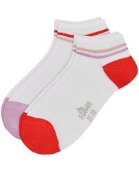 S.oliver 2er-Pack Sneakersocken - Rot