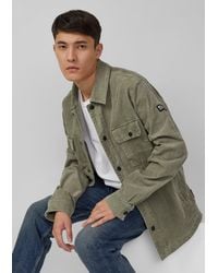 S.oliver - Gewaschenes Overshirt aus Cord mit Brusttaschen - Lyst