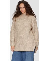 QS - Weicher Strickpullover mit Rippstruktur - Lyst