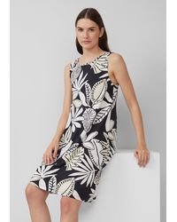 S.oliver - Kurzes Kleid mit Cut-out-Detail - Lyst