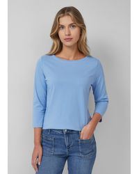 S.oliver - T-Shirt aus Baumwolle im Slim Fit - Lyst