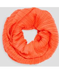S.oliver - Leichter Loop-Schal mit Plisseefalten - Lyst