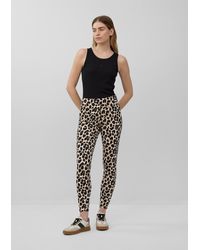 S.oliver - Leggings mit Leo-Muster - Lyst