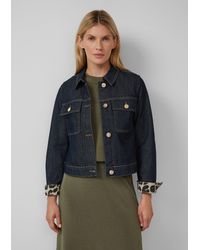 S.oliver - Jeansjacke mit Leo-Futter - Lyst