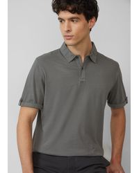 S.oliver - Jersey-Poloshirt mit Ärmel-Detail - Lyst