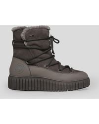 S.oliver - Warm Gefütterte Boots Im Fabricmix - Lyst