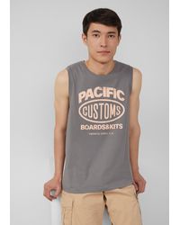 S.oliver - Tanktop aus Baumwollle mit Frontprint - Lyst