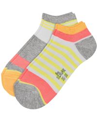 S.oliver 2er-Pack Sneakersocken - Grau