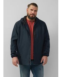 S.oliver - Sportive Jacke mit Kapuze und Logo-Details - Lyst