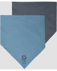 S.oliver - Unisex Tuch mit Druckknopfverschluss im Doppelpack - Lyst